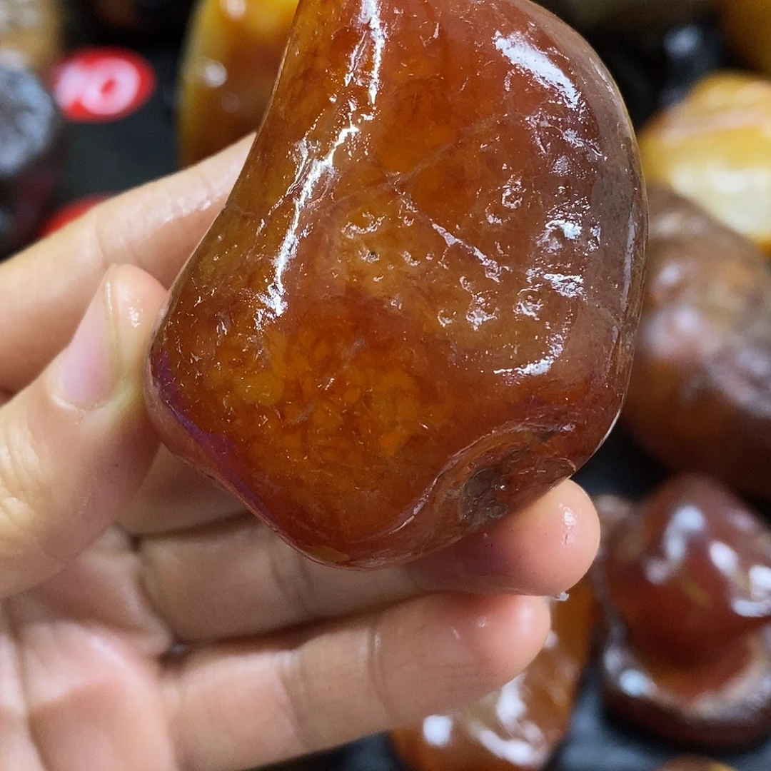 玛瑙/玉髓未镶嵌手把件