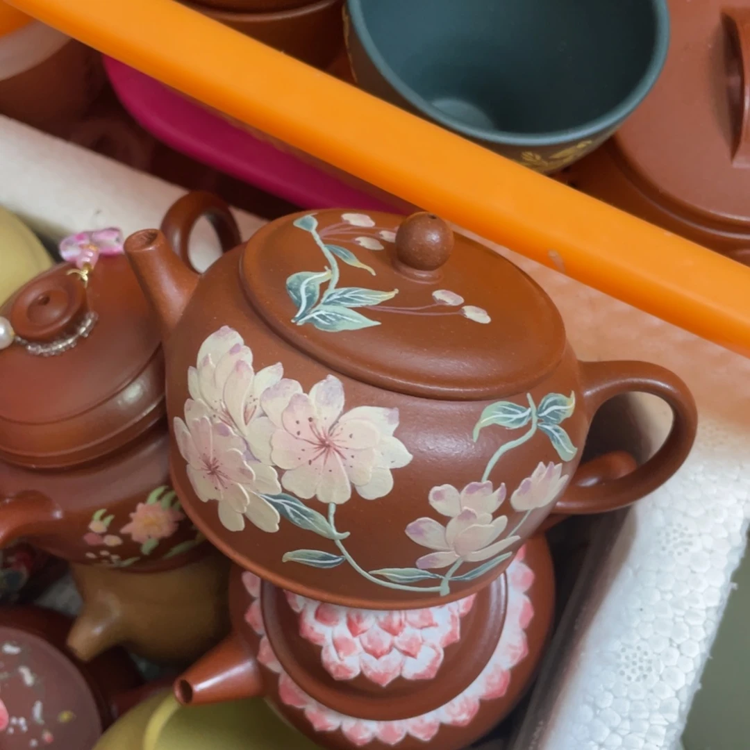 雪***下茶杯紫砂紫砂主人杯150cc