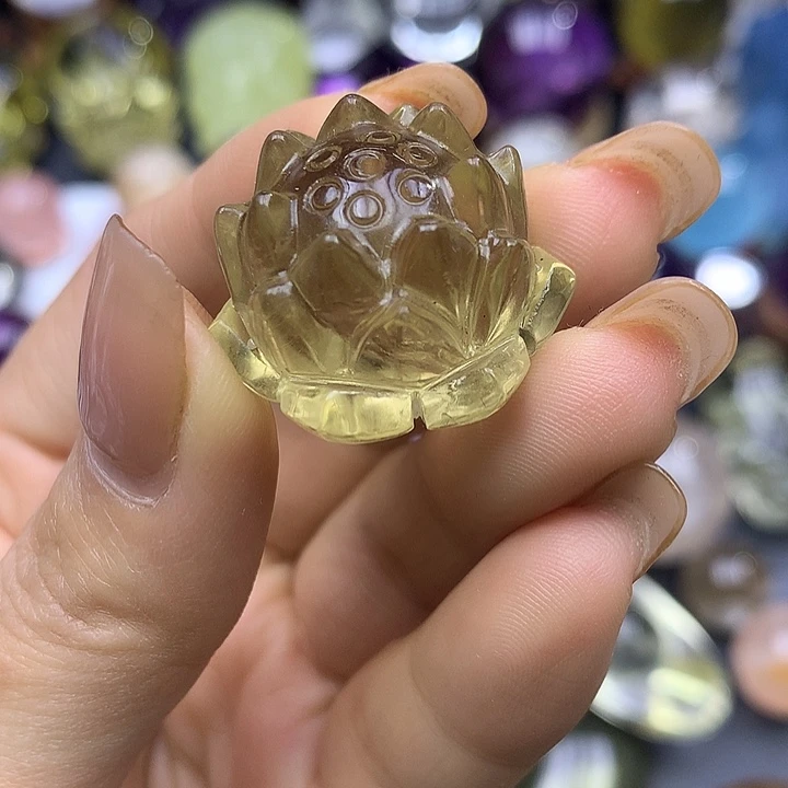 水晶未镶嵌珠宝半成品