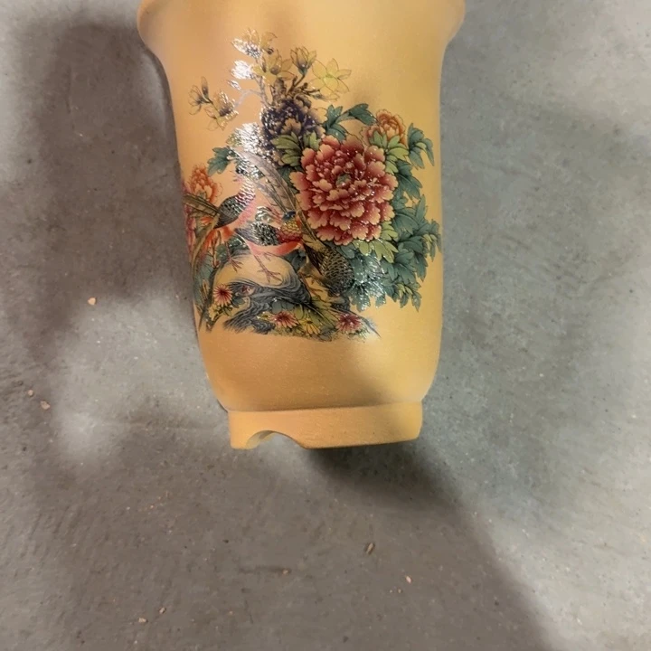 紫砂花盆破损补发紫砂高度22口径17单只
