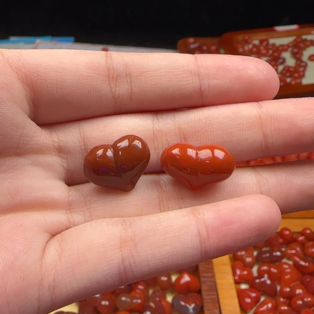 南红玛瑙未镶嵌挂件微瑕不退换