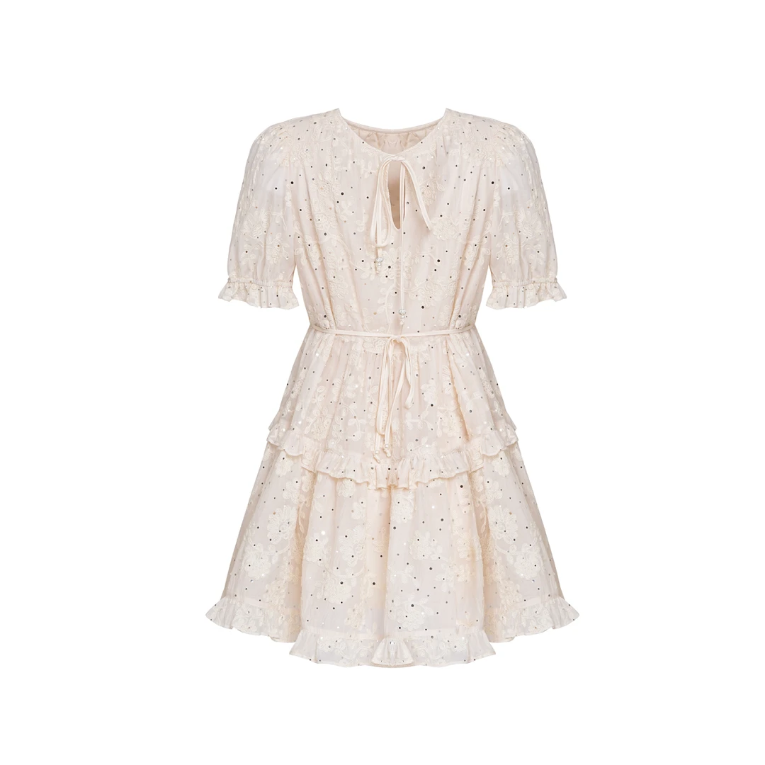 【韩诗诗】芭依璐女装夏季新款时尚连衣裙86L7588Z