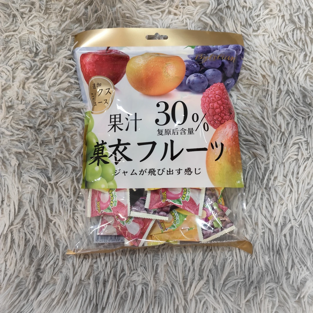 （2袋）港式菓衣综合口味混合果汁软糖