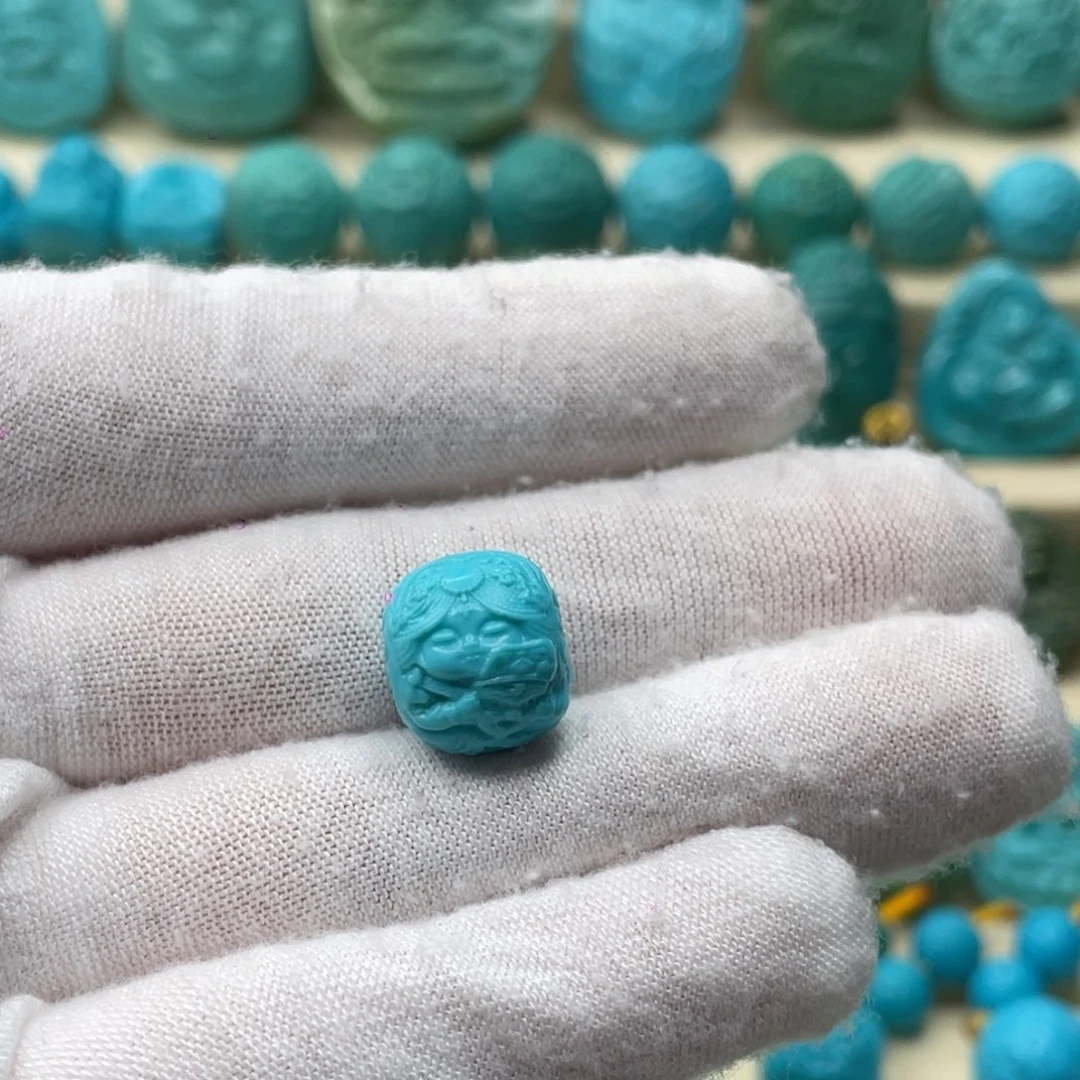 绿松石未镶嵌颈饰卡12-11