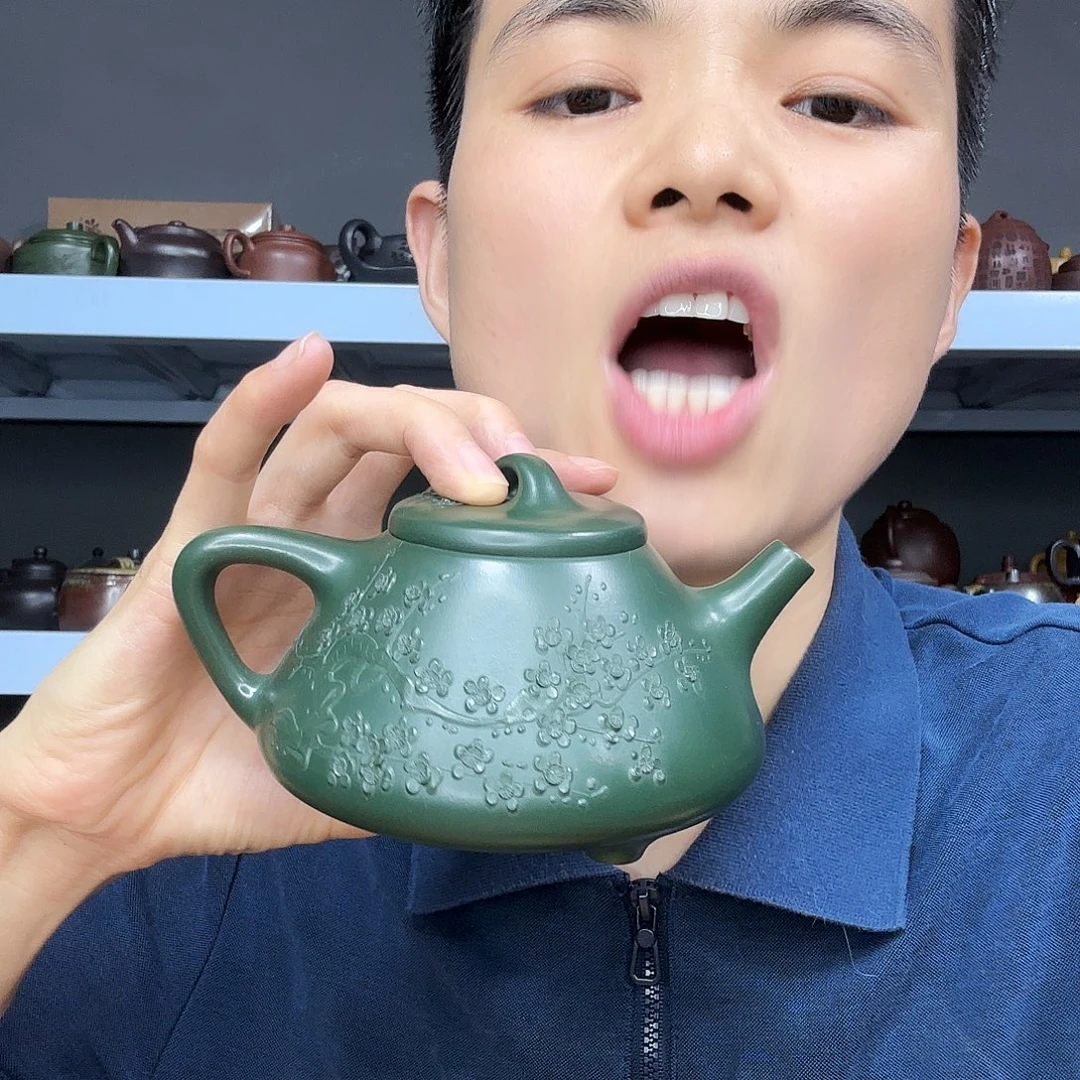 茶壶紫砂民间手艺人全手工制作