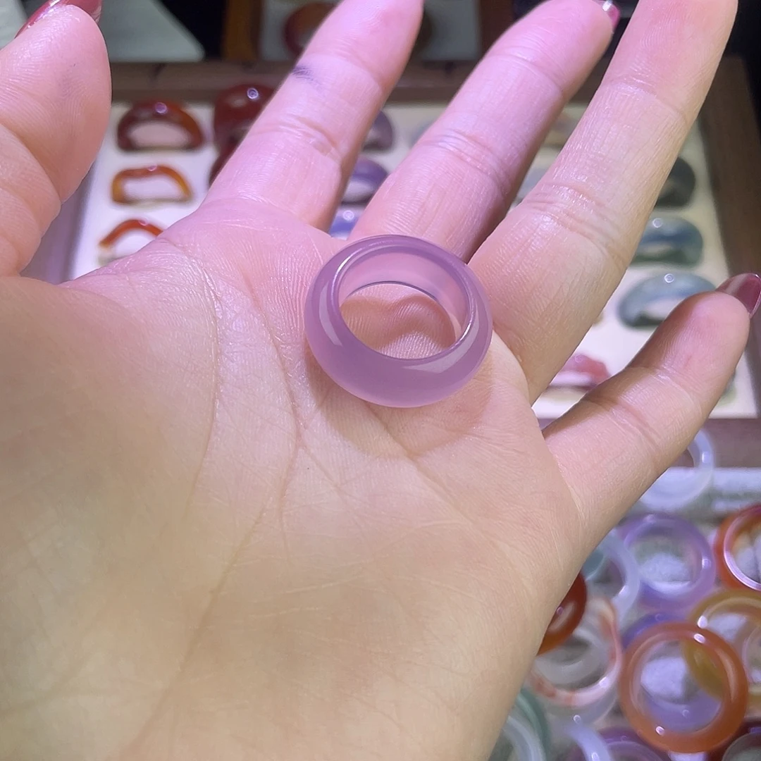 玛瑙/玉髓合金戒指
