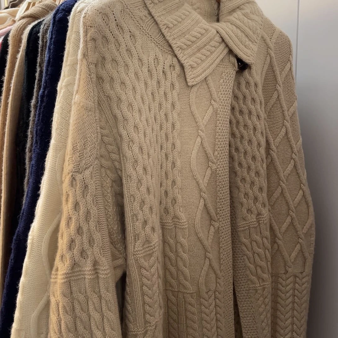 斗篷款 加厚 羊绒衫