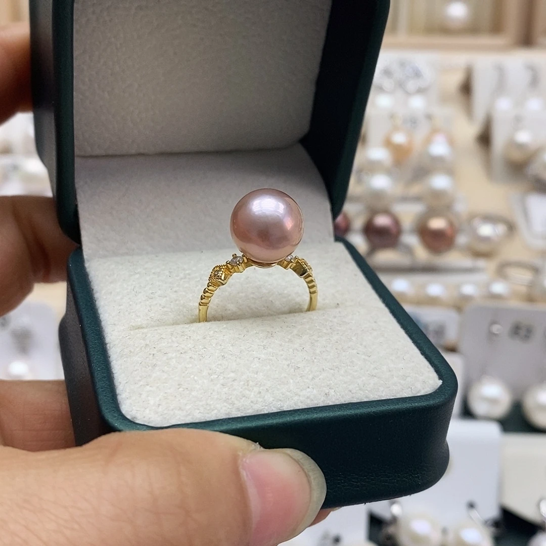 淡水珍珠颈饰银S925镶嵌