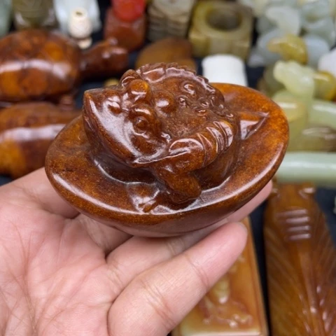 未镶嵌蛇纹石玉颈饰110