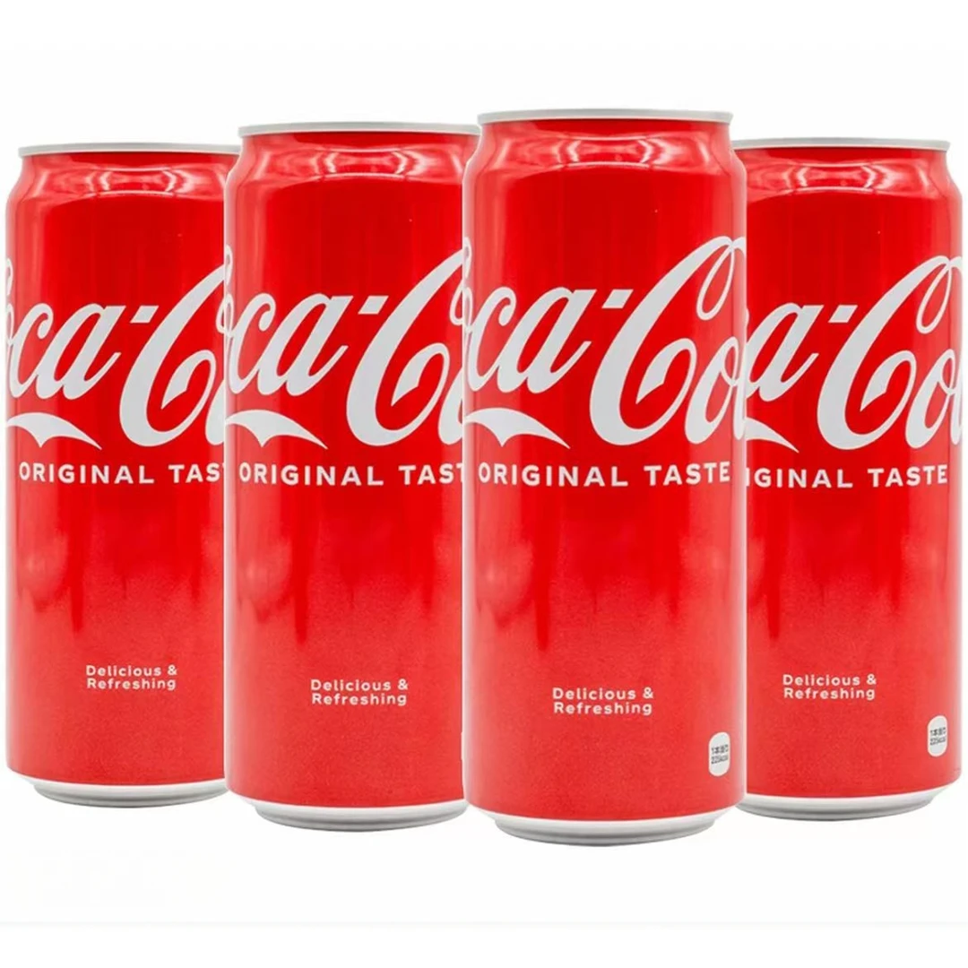 COCA COLA/可口可乐日本进口可乐500ml/罐大铝罐碳酸饮料汽水