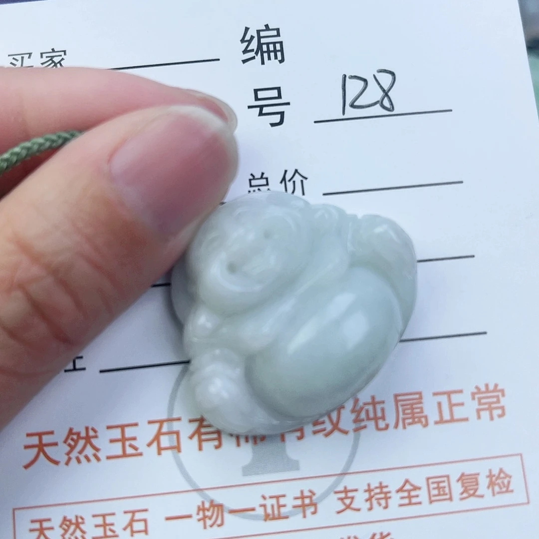 翡翠颈饰未镶嵌糖*@佛公