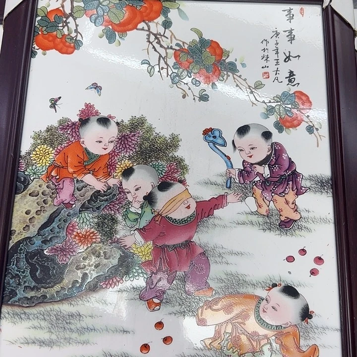 瓷片景德镇瓷板画