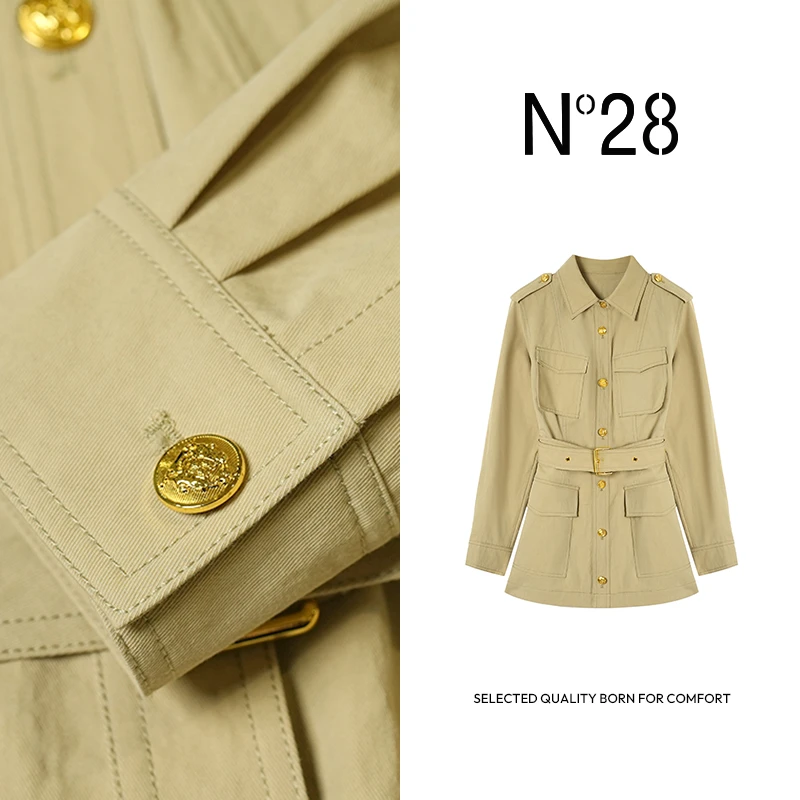【小小莎】‘埃菲尔’N°28女士风衣炸街洋气2025夏季新款法式时尚休闲