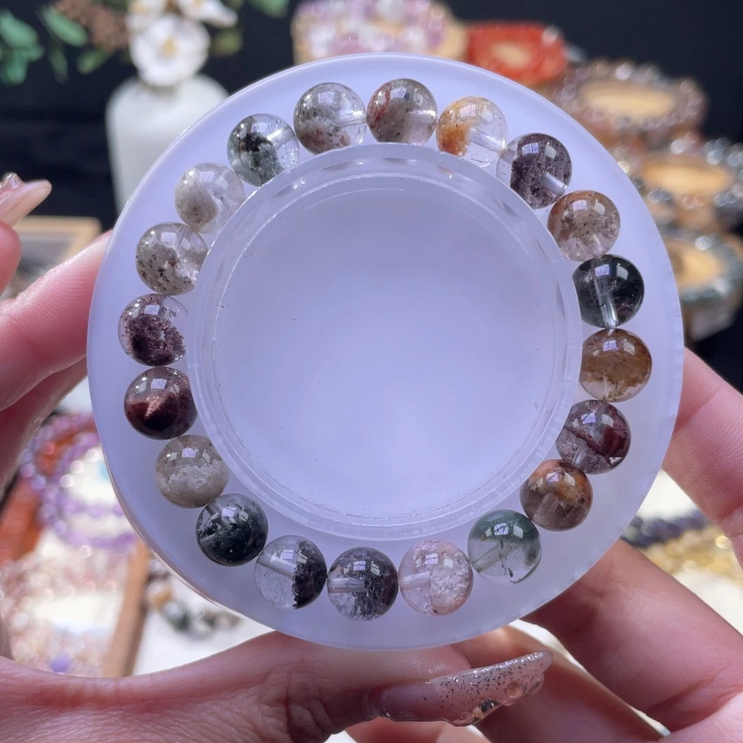 水晶手串未镶嵌四季幽灵