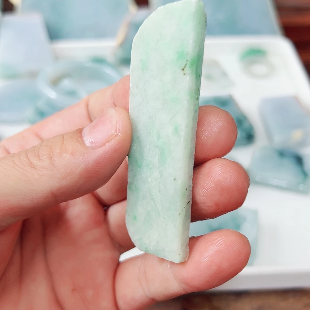 翡翠散珠缅甸翡翠玉石片料