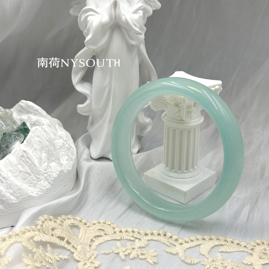 夏日风【曼波薄荷】冰晴绿手镯生日礼物送女友夏日C位少女绿色时尚