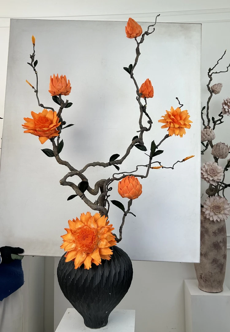 永生洋蓟，永生花一整套