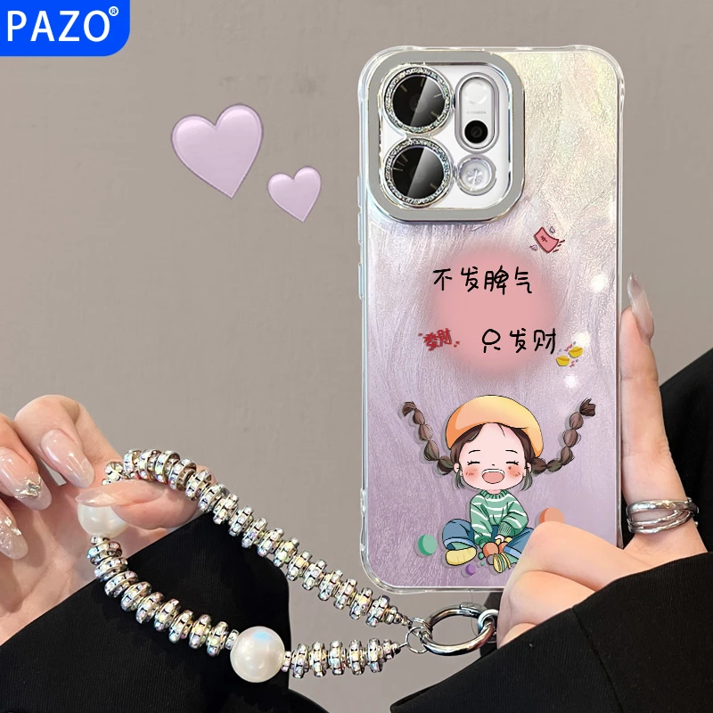 适用opporeno14手机壳oppo自带镜头膜reno14pro外壳全包可爱女生