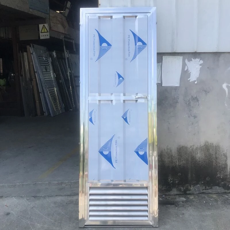 定做不锈钢门波浪板门卫生间下百叶窗门仓库门阳台门进室入户门