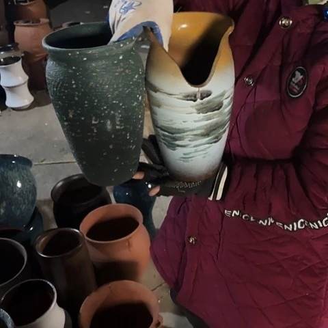 瑕疵口裂盆子。