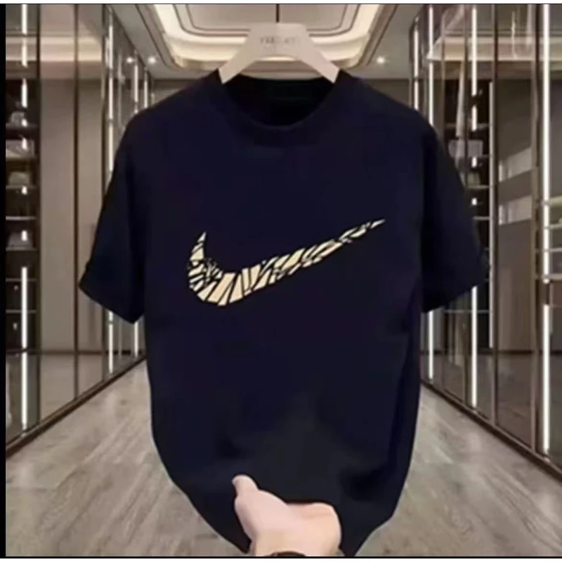 【一折粉丝福利】潮牌时尚美式纯棉圆领情侣夏季短袖宽松春夏