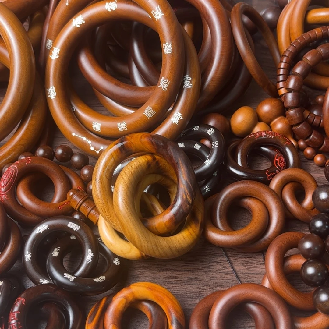 汤***猫手串/手链橄榄核40桃木福利不退不换