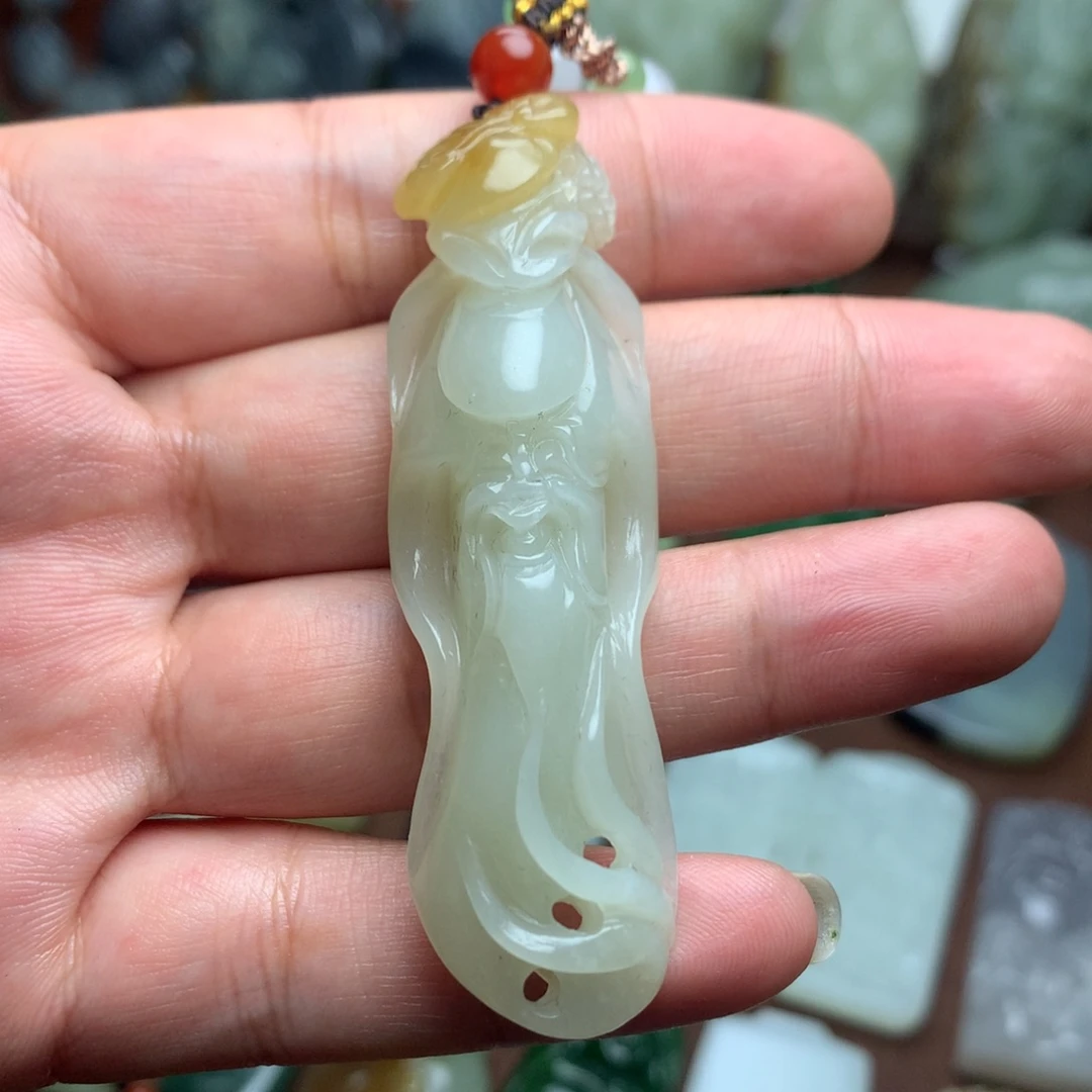 和田玉挂件未镶嵌