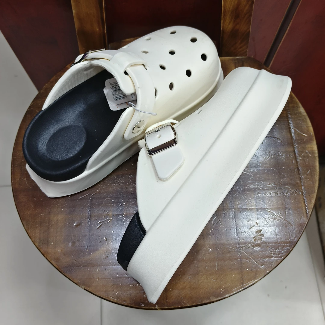 洞洞鞋女夏季包头半拖厚底防滑透气居家外穿时尚凉拖鞋