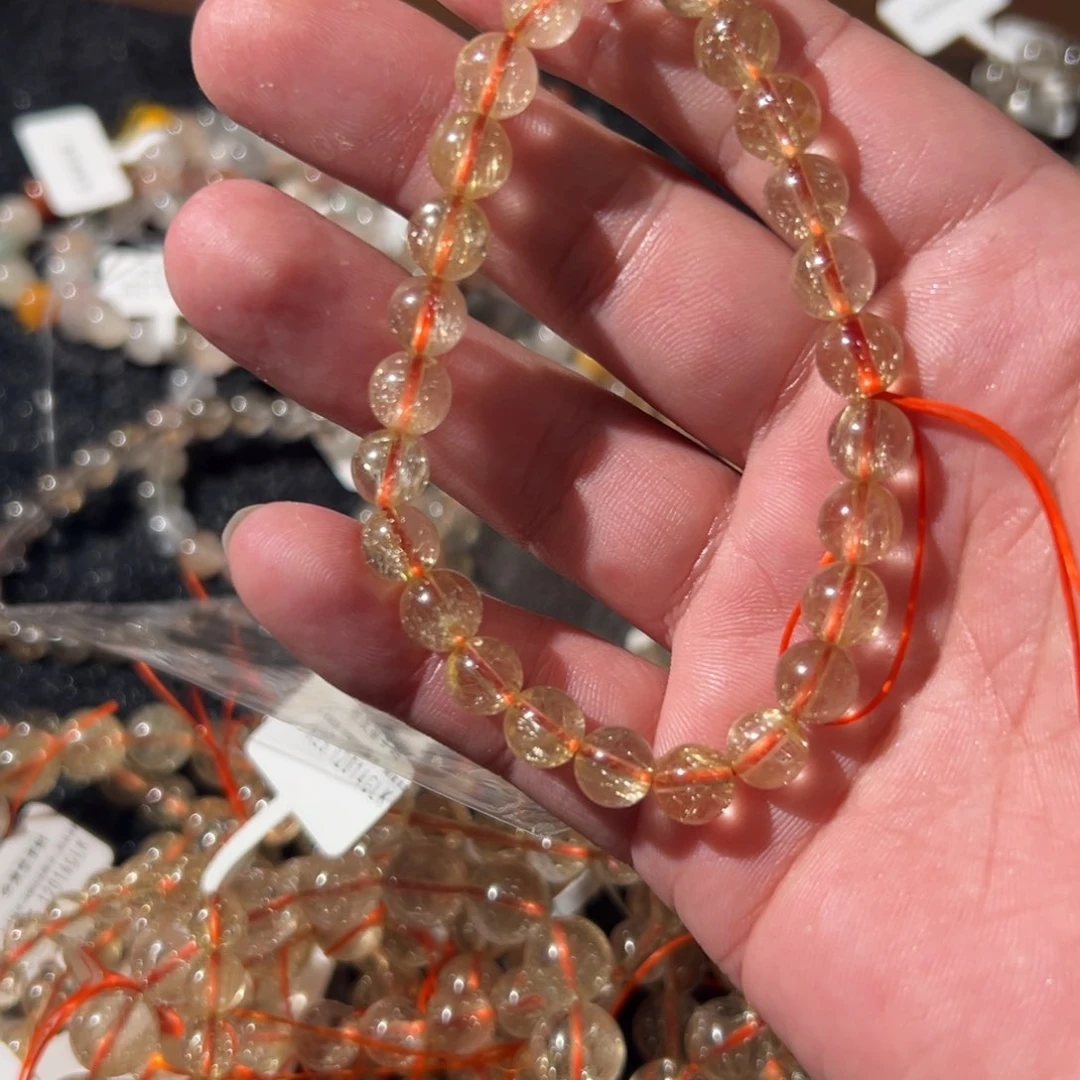 未镶嵌手链水晶金发