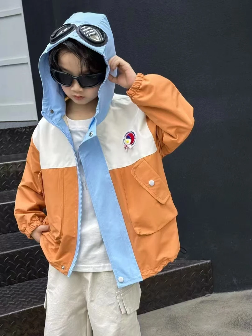 531507春款时尚男童外套