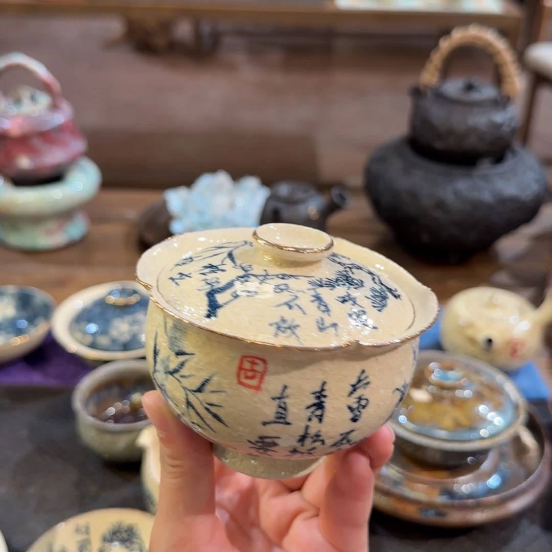 景德镇手作器皿了