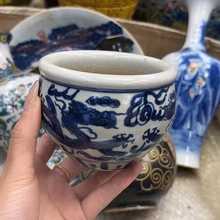瓷片瓷器摆件 瓷器摆件