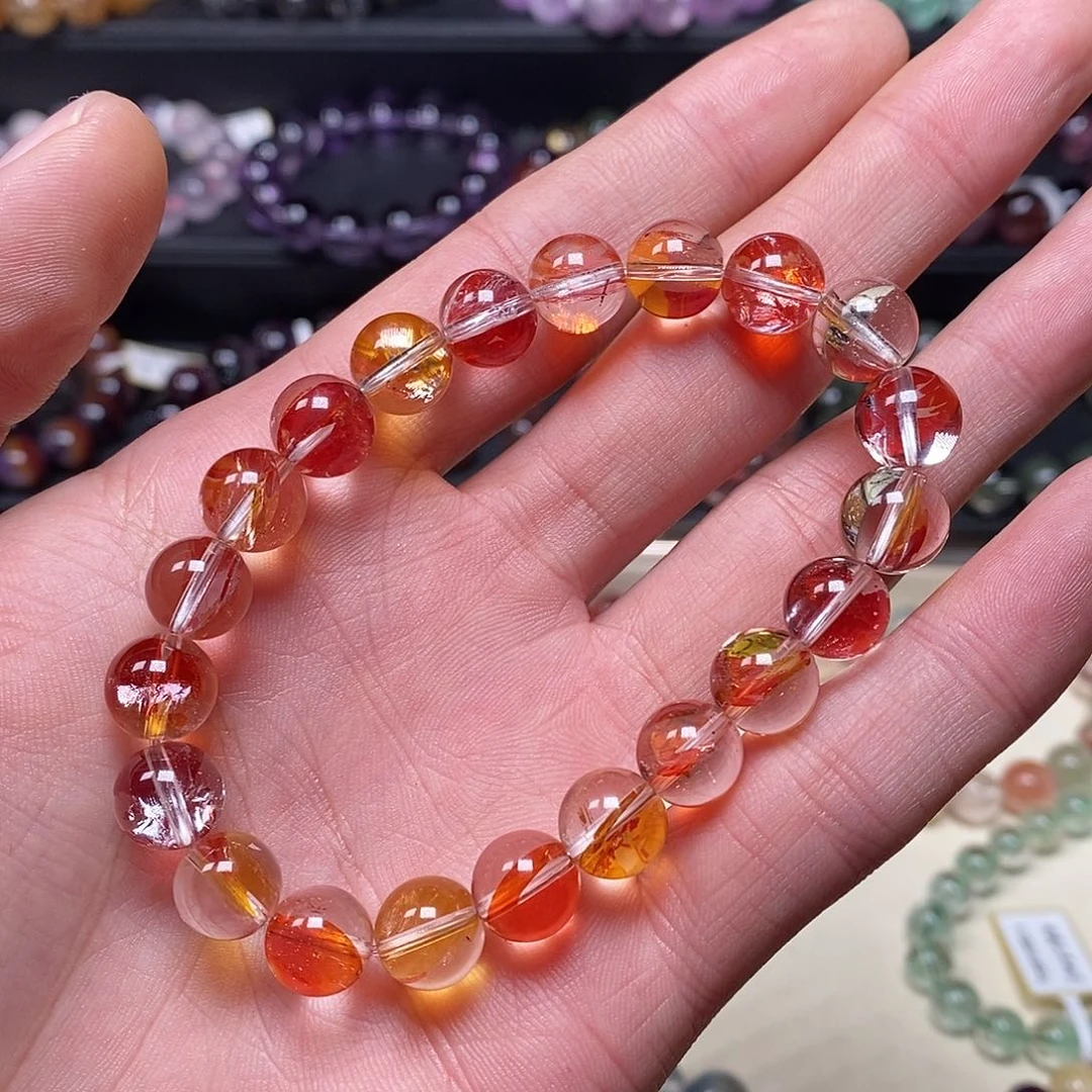 水晶手串未镶嵌手串9.8