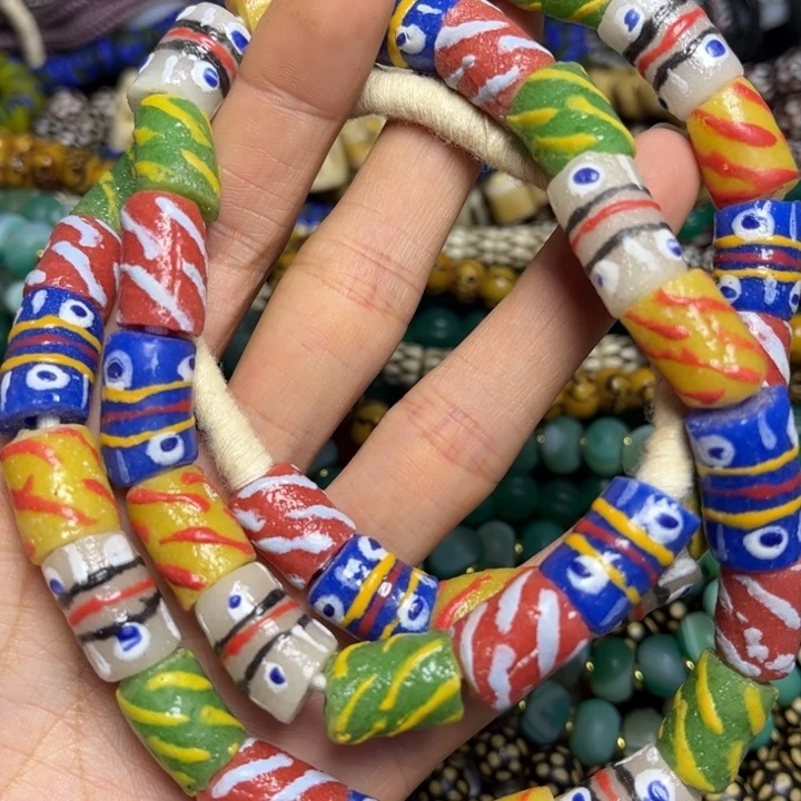 颈饰玻璃2428琉璃一条