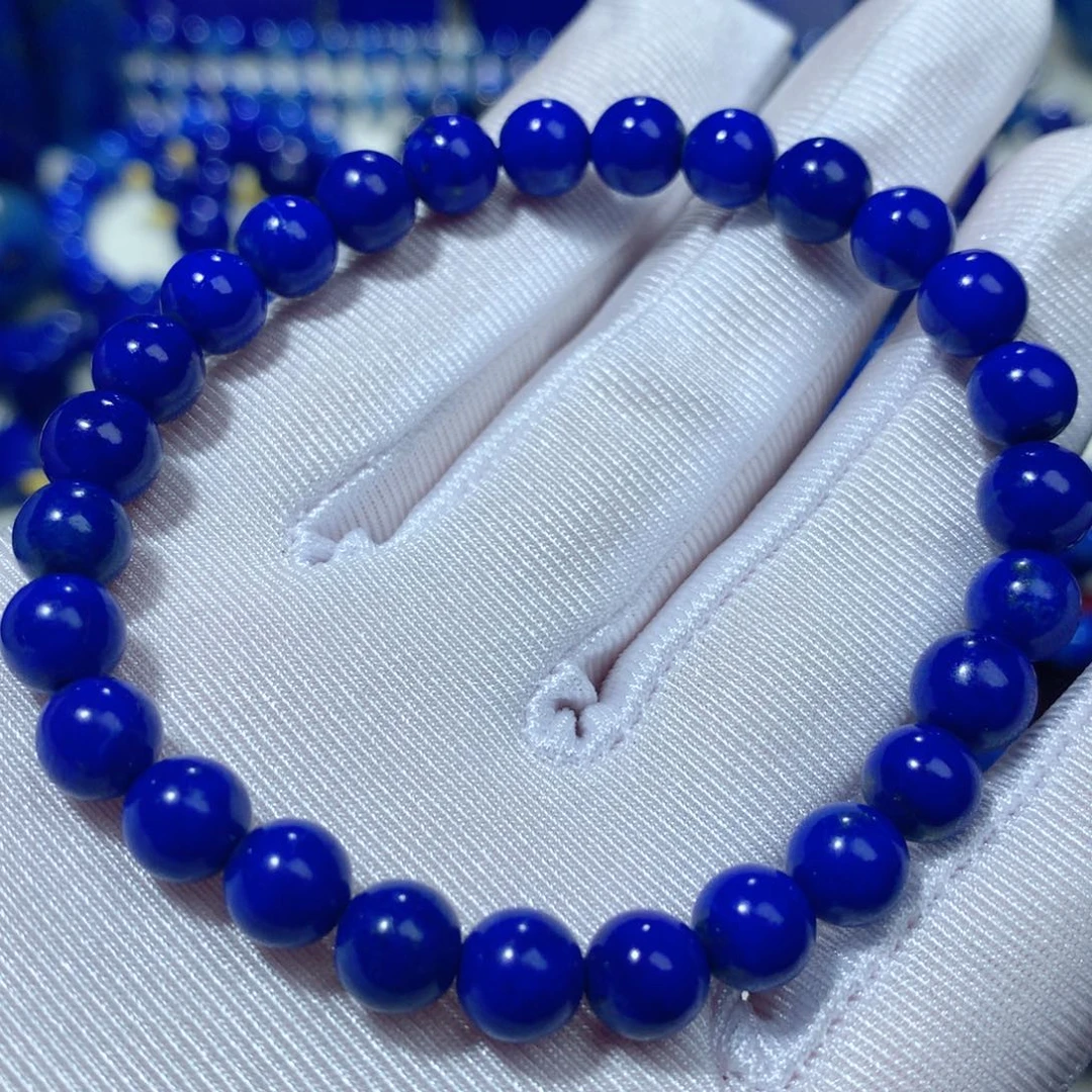 青金石未镶嵌7m手链