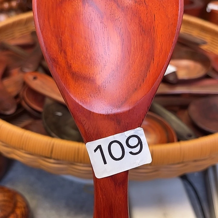 北***》香榧木实木饭勺22*7 8978