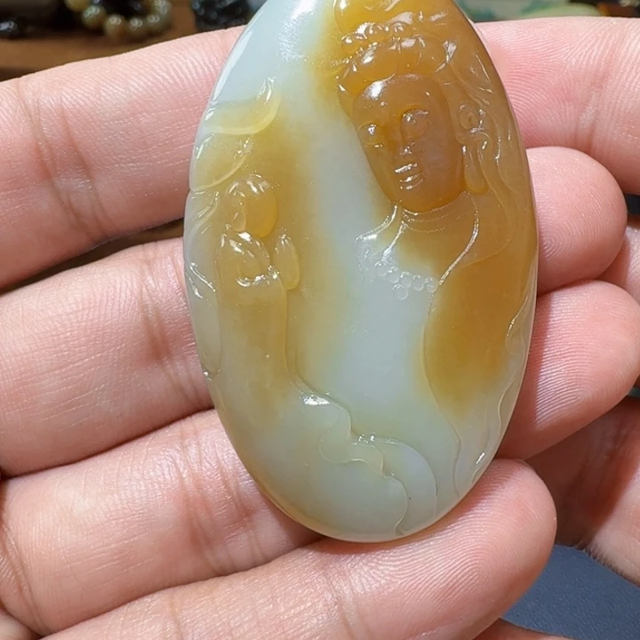未镶嵌和田玉挂件