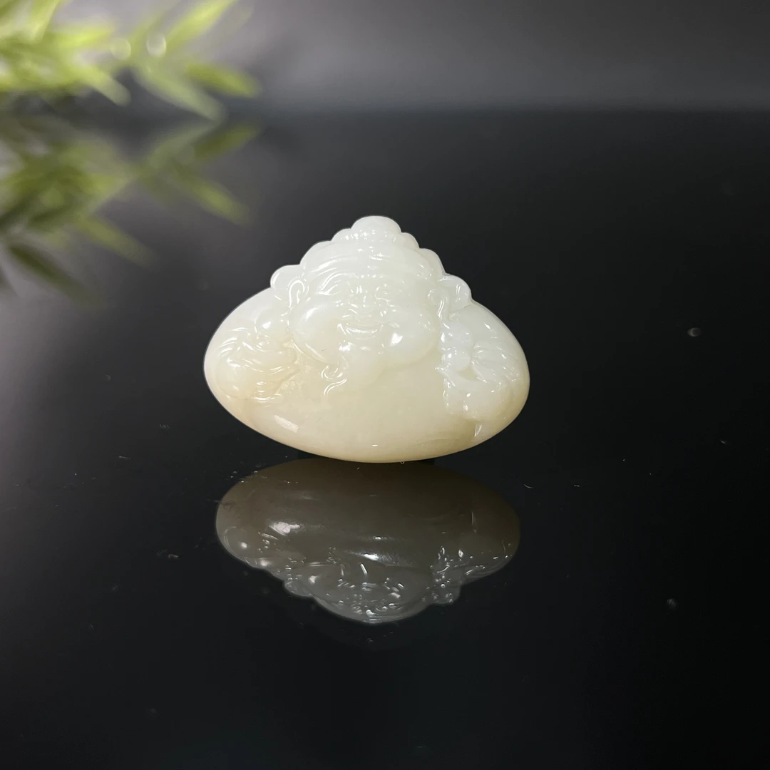 1123GC66119和田玉挂件