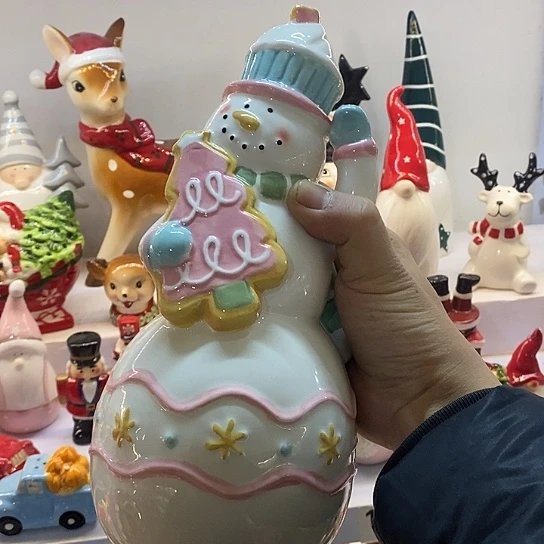 摆件可****?陶瓷微瑕摆件