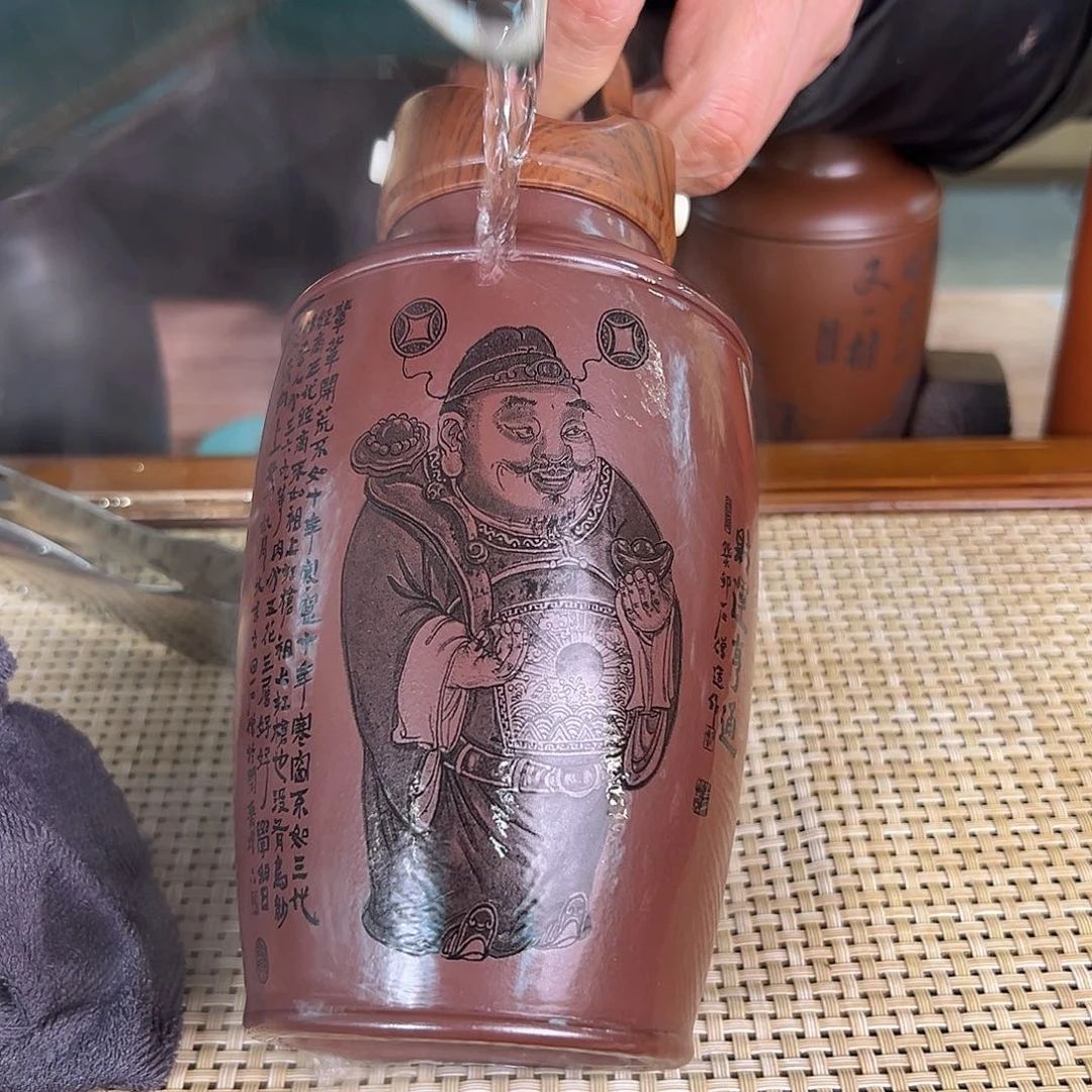 紫砂茶叶罐精品紫砂杯
