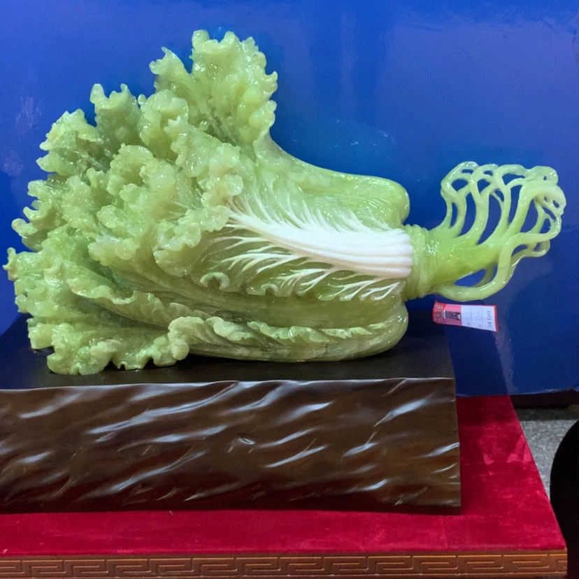 【闪购商品】未镶嵌蛇纹石玉摆件覆膜