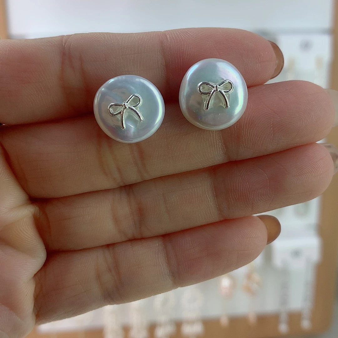 未镶嵌耳饰淡水珍珠