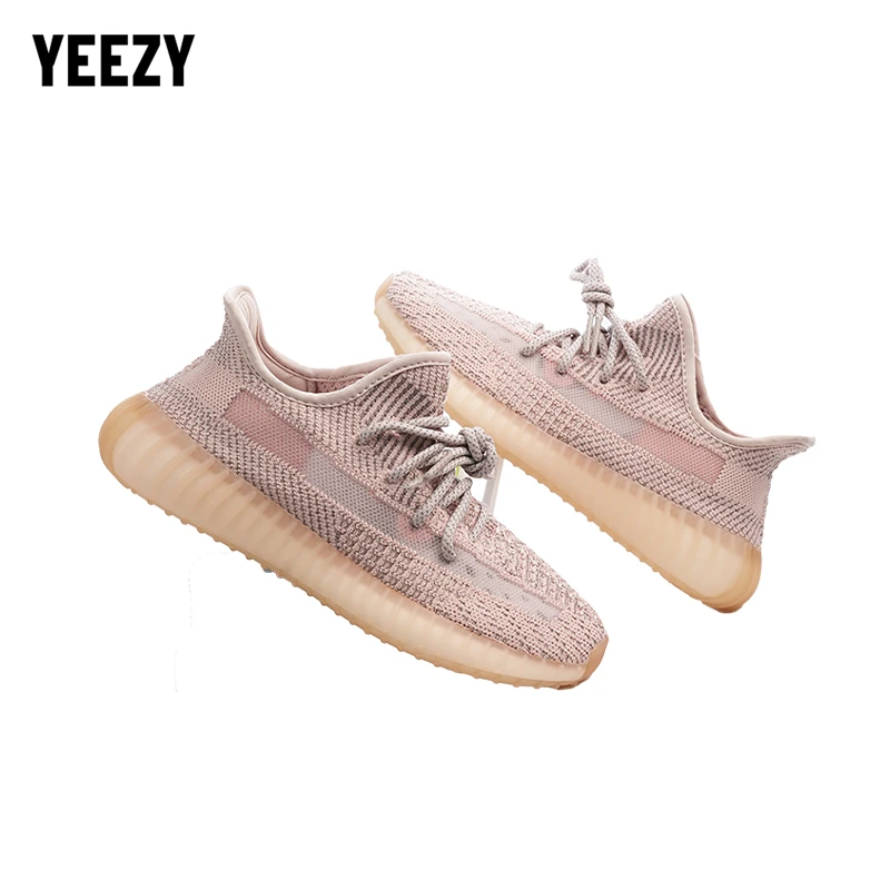 Yeezy/「银粉满星」椰子鞋夏季透气潮鞋男女百搭网面运动休闲鞋