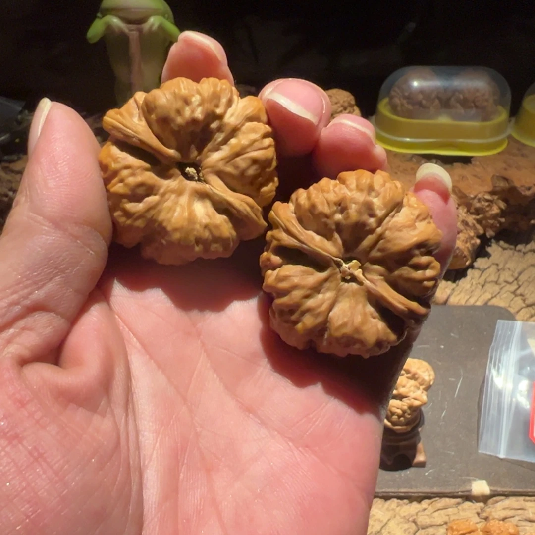 快***滨文玩核桃把件文玩核桃精品蛤蟆头