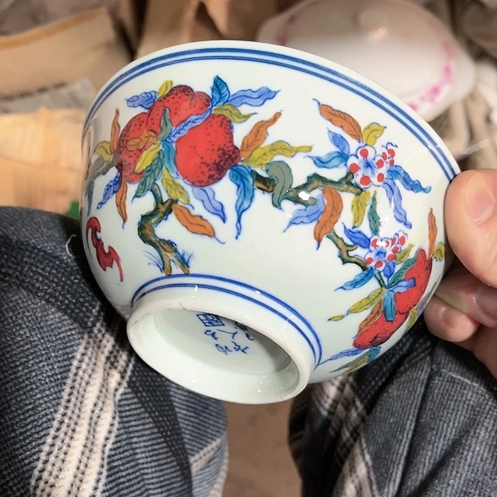 瓷片/////直径15厘米。绿。