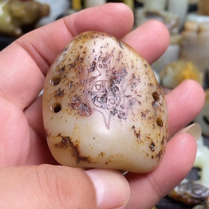 吊坠(不含链)未镶嵌和田玉