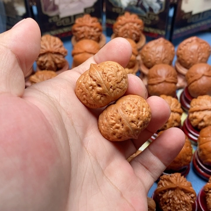 把件文玩核桃麒麟磨