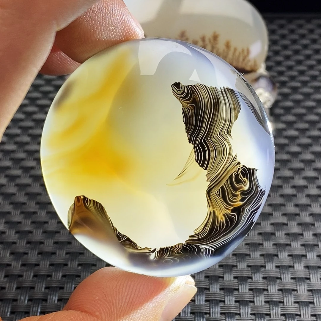 玛瑙/玉髓未镶嵌吊坠(不含链)210