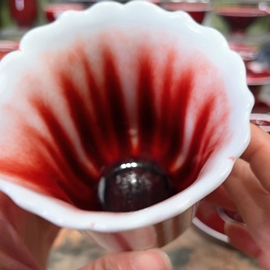 大**儿景德镇陶瓷红马坊公道杯