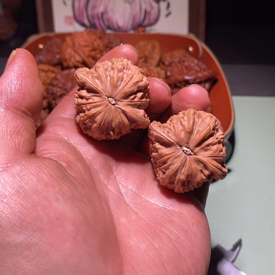 吊坠文玩核桃全品38原桩磨盘6199